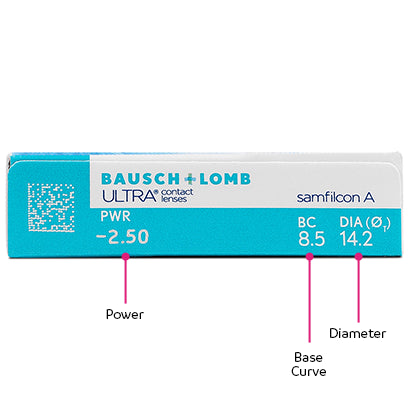 Bausch + Lomb ULTRA - Monthly Lenses - 6 pcs lens