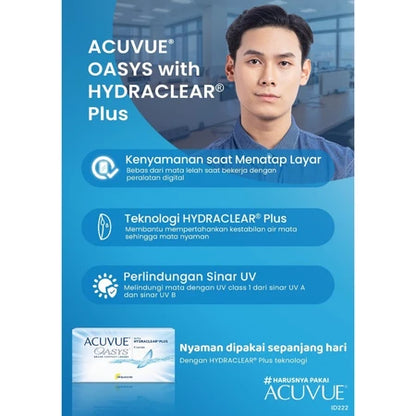 Acuvue Oasys - 2 Week Lenses - 6 pcs Lens